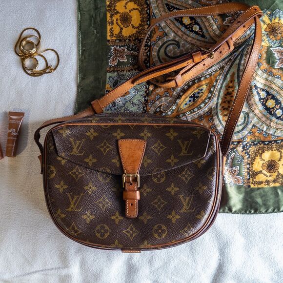 Vintage Louis Vuitton Monogram Jeune Fille MM Crossbody - Picture 1 of 8